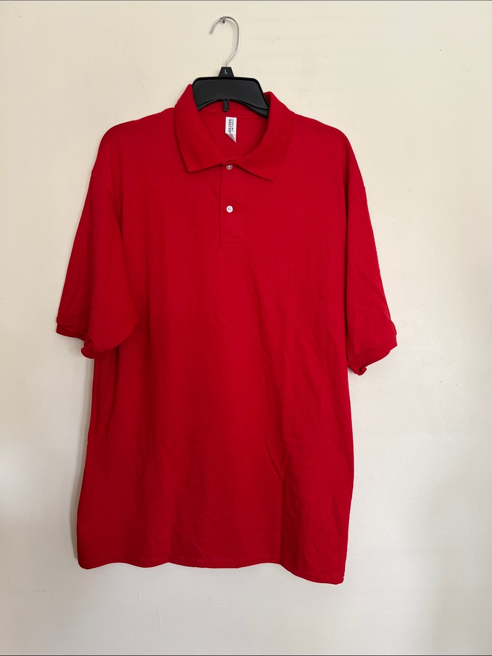 Jerzees Red Polo Shirt - Short Sleeve